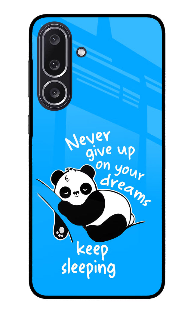 Keep Sleeping Samsung M36 5G Metal Case Back Cover by Casekaro