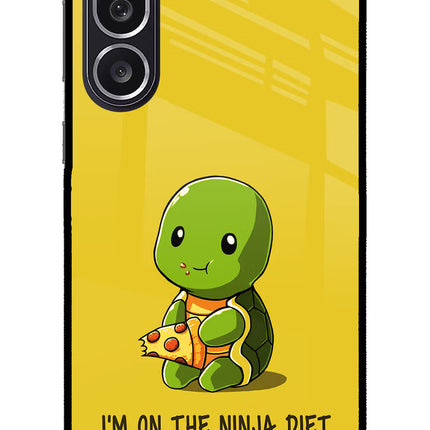I'm on Ninja Diet Samsung M36 5G Metal Case Back Cover by Casekaro