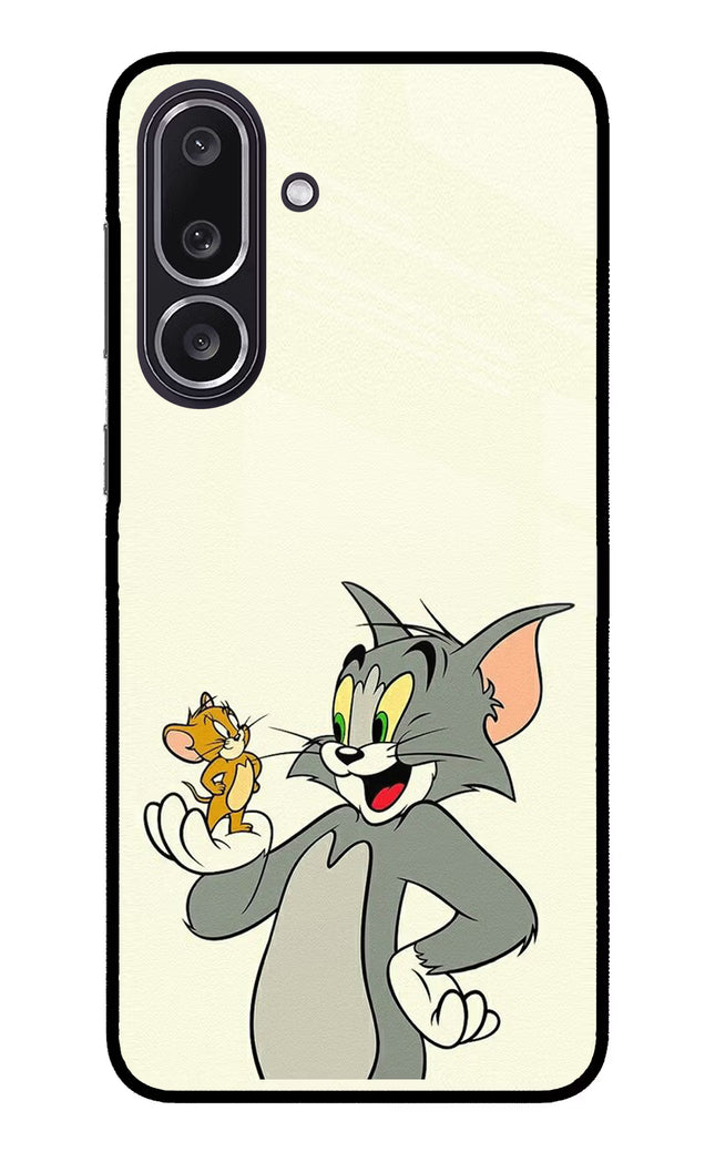 Tom & Jerry Samsung M36 5G Metal Case Back Cover by Casekaro