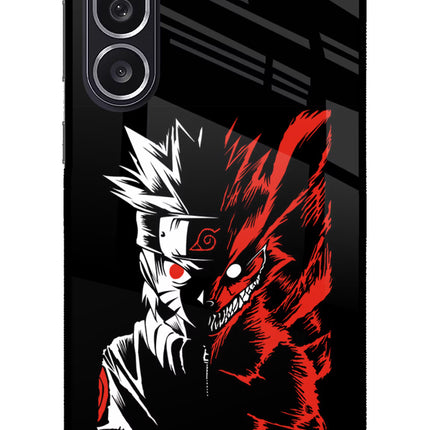 Naruto Two Face Samsung M36 5G Metal Case Back Cover by Casekaro