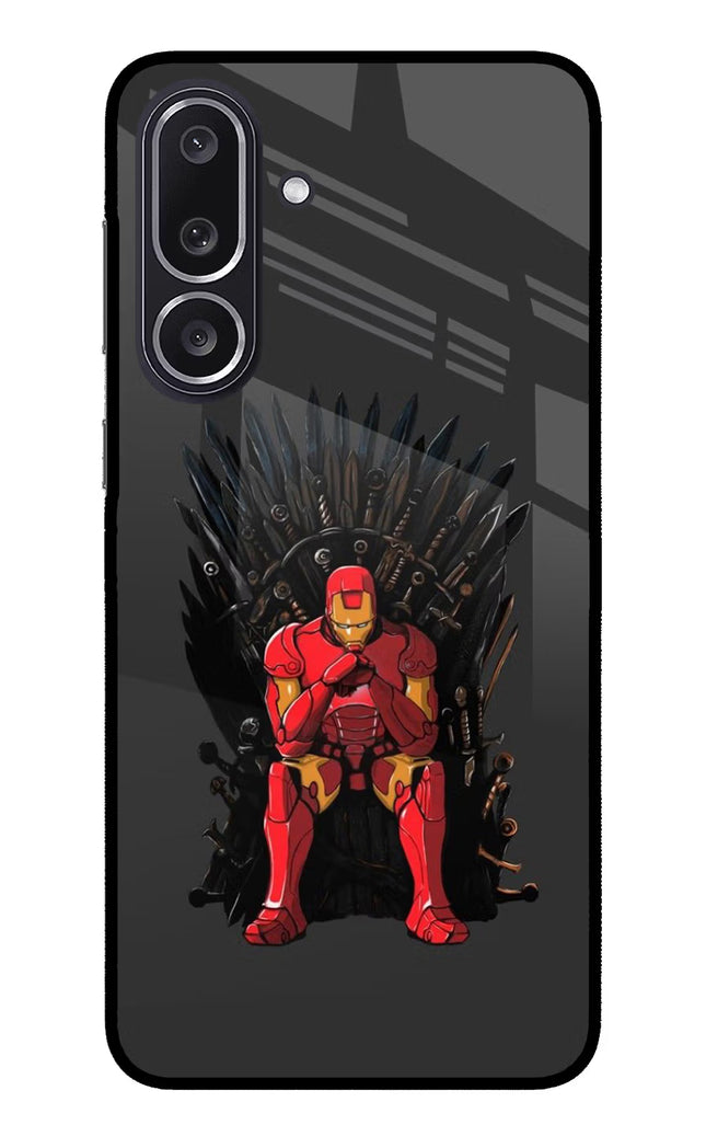 Ironman Throne Samsung M36 5G Metal Case Back Cover by Casekaro