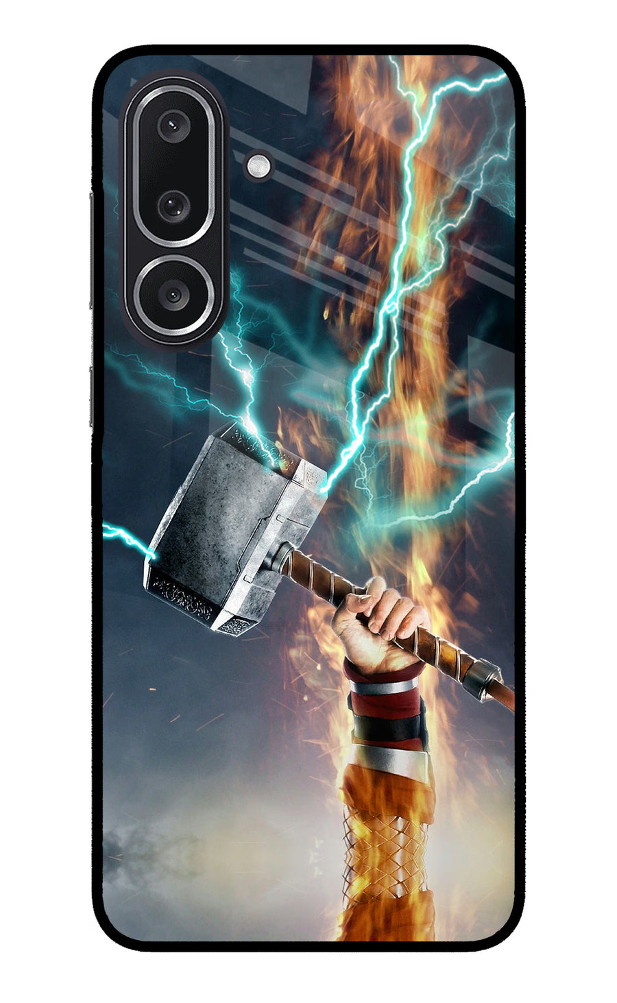 Thor Hammer Mjolnir Samsung M36 5G Back Cover, Metal case
