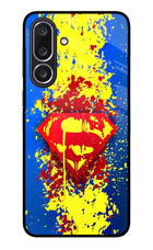 Superman logo Samsung M36 5G Metal Case Back Cover by Casekaro