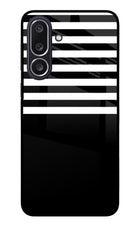 Black and White Print Samsung M36 5G Metal Case Back Cover by Casekaro