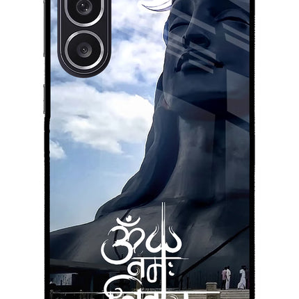 Om Namah Shivay Samsung M36 5G Metal Case Back Cover by Casekaro
