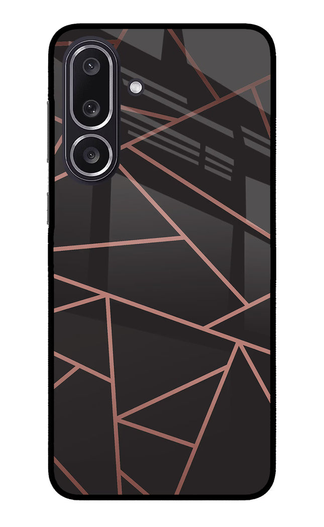 Geometric Pattern Samsung M36 5G Metal Case Back Cover by Casekaro