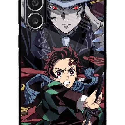 Demon Slayer Samsung M36 5G Metal Case Back Cover by Casekaro
