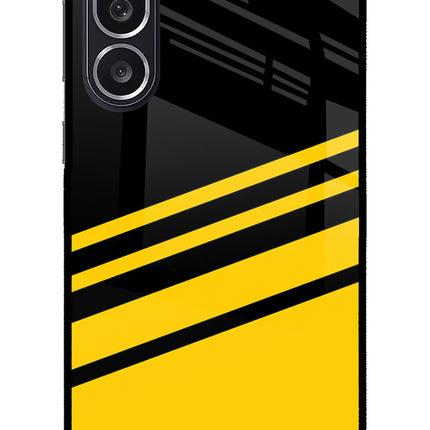 Yellow Shades Samsung M36 5G Metal Case Back Cover by Casekaro