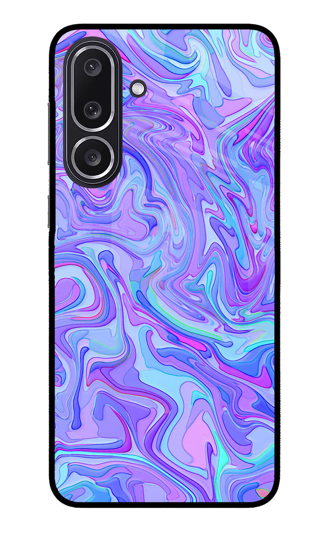 Glitter Samsung M36 5G Metal Case Back Cover by Casekaro