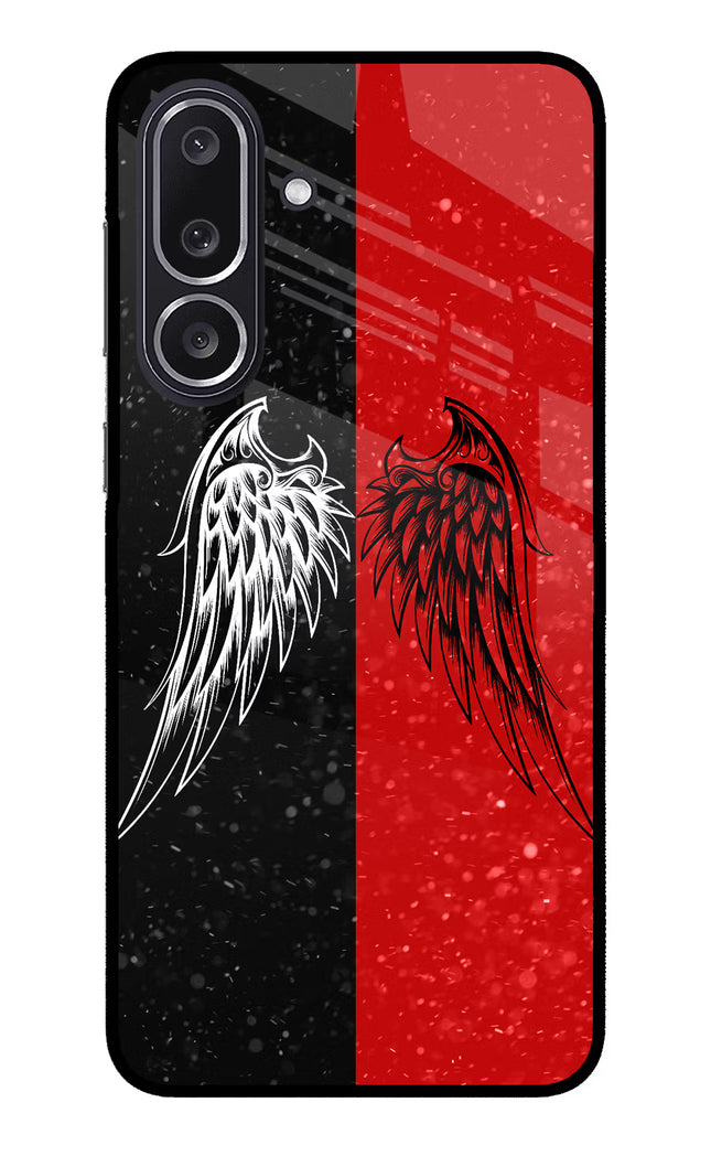Wings Samsung M36 5G Metal Case Back Cover by Casekaro