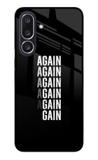 Again Again Gain Samsung M36 5G Metal Case Back Cover by Casekaro