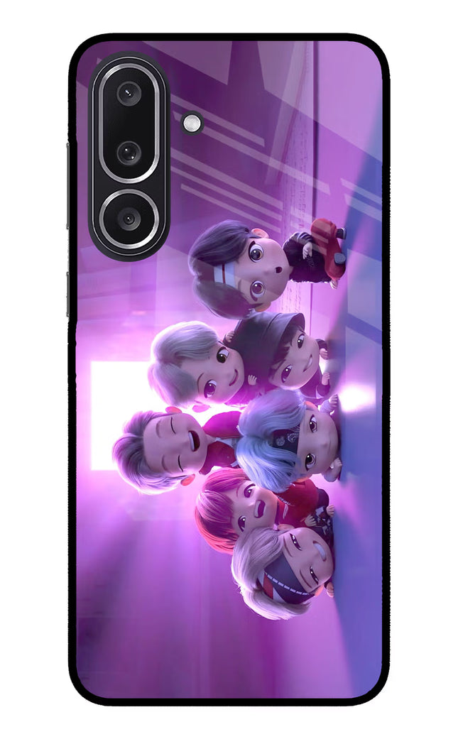 BTS Chibi Samsung M36 5G Metal Case Back Cover by Casekaro