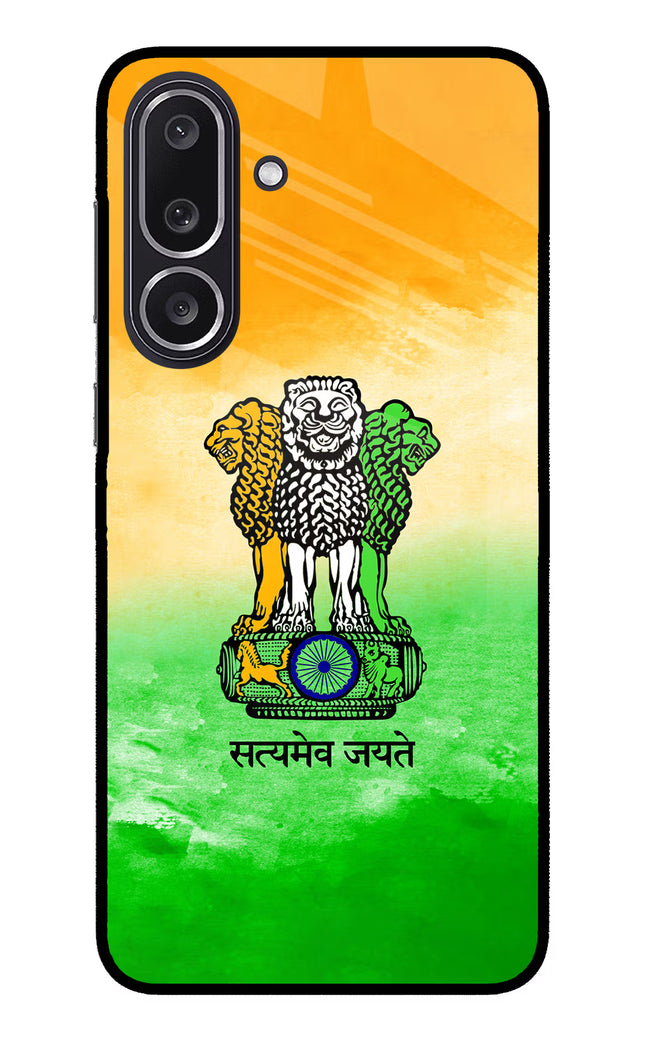 Satyamev Jayate Flag Samsung M36 5G Metal Case Back Cover by Casekaro