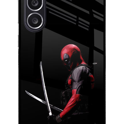 Deadpool Samsung M36 5G Metal Case Back Cover by Casekaro
