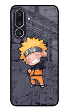 Chota Naruto Samsung M36 5G Metal Case Back Cover by Casekaro