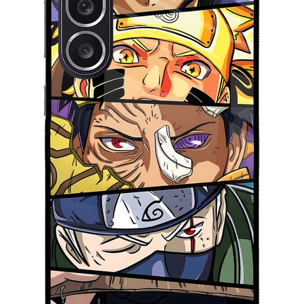 Naruto Character Samsung M36 5G Metal Case Back Cover by Casekaro