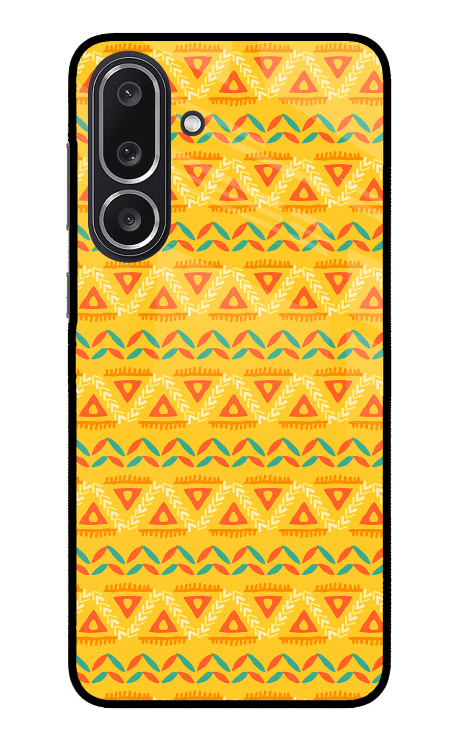 Tribal Pattern Samsung M36 5G Back Cover, Metal case