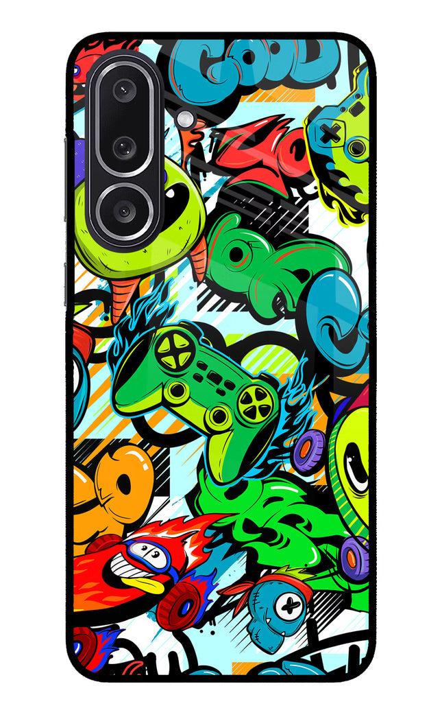 Game Doodle Samsung M36 5G Metal Case Back Cover by Casekaro