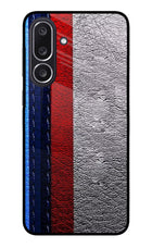 BMW Stripes Samsung M36 5G Metal Case Back Cover by Casekaro