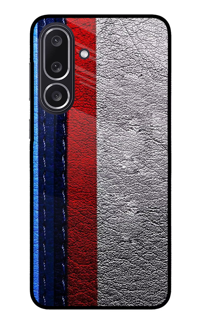 BMW Stripes Samsung M36 5G Metal Case Back Cover by Casekaro