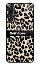 Leopard Print Self Love Samsung M36 5G Metal Case Back Cover by Casekaro