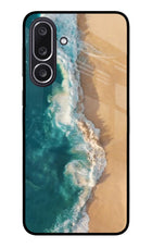 Ocean Beach Samsung M36 5G Metal Case Back Cover by Casekaro