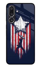 Captain America Marvel Art Samsung M36 5G Metal Case Back Cover by Casekaro