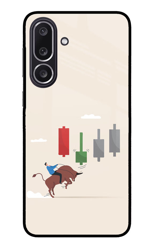 Bull Trading Momentum Samsung M36 5G Metal Case Back Cover by Casekaro