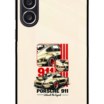Classic Porsche 911 Samsung M36 5G Metal Case Back Cover by Casekaro