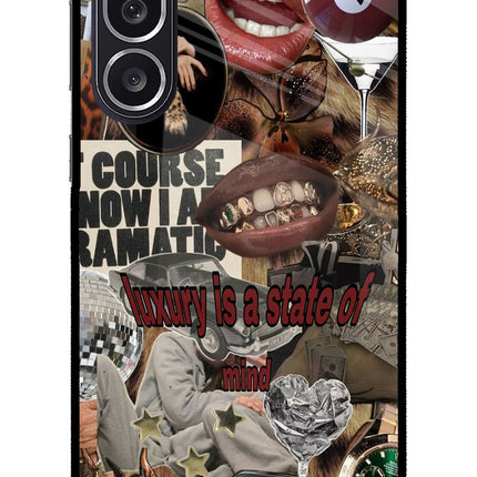 Luxury Samsung M36 5G Metal Case Back Cover by Casekaro