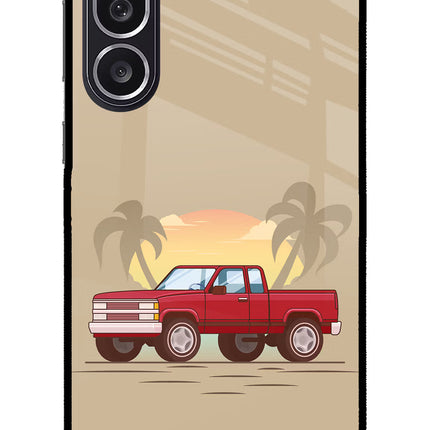 Desert Classic Drive Samsung M36 5G Metal Case Back Cover by Casekaro