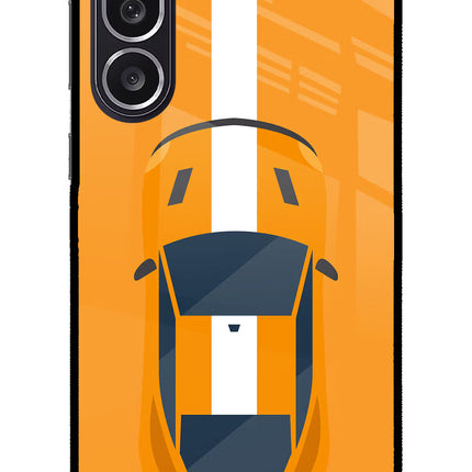 Highway Pursuit Samsung M36 5G Metal Case Back Cover by Casekaro