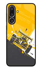 Track King Samsung M36 5G Metal Case Back Cover by Casekaro