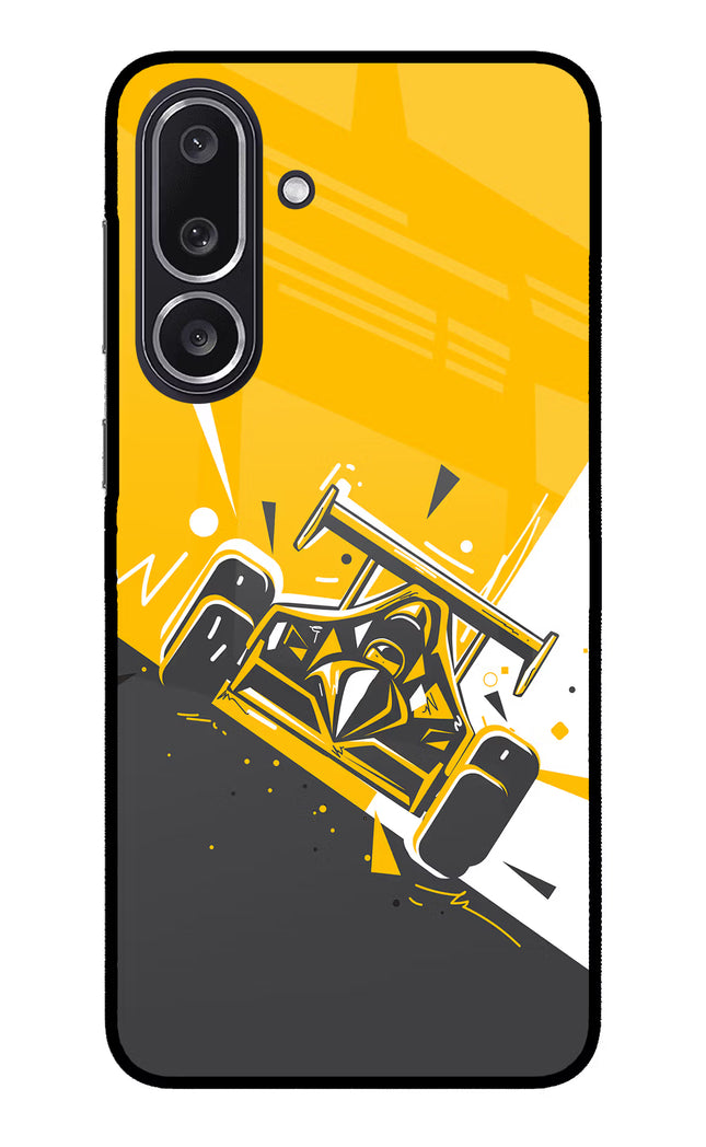 Track King Samsung M36 5G Metal Case Back Cover by Casekaro