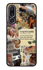 Capricorn Zodiac Samsung M36 5G Metal Case Back Cover by Casekaro