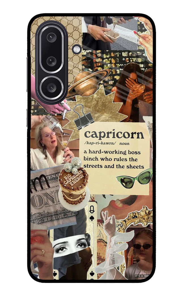 Capricorn Zodiac Samsung M36 5G Metal Case Back Cover by Casekaro