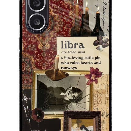 Libra Zodiac Samsung M36 5G Metal Case Back Cover by Casekaro