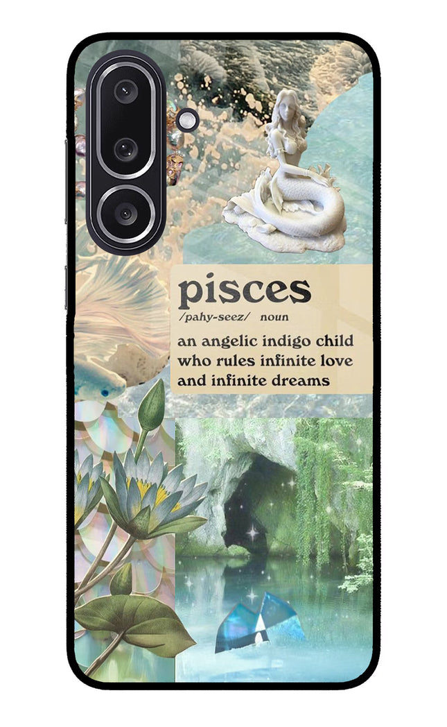 Pisces Zodiac Samsung M36 5G Metal Case Back Cover by Casekaro