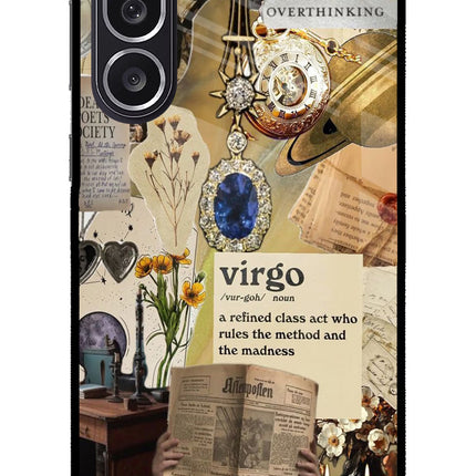 Virgo Zodiac Samsung M36 5G Metal Case Back Cover by Casekaro