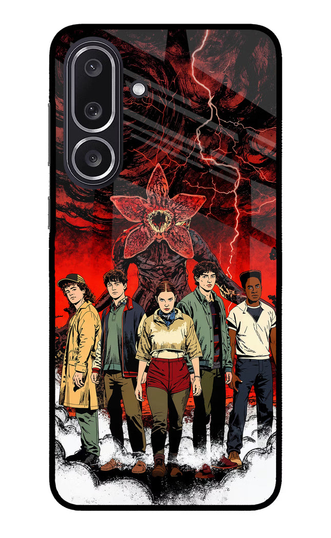 Ordinary Things Characters Samsung M36 5G Metal Case Back Cover by Casekaro