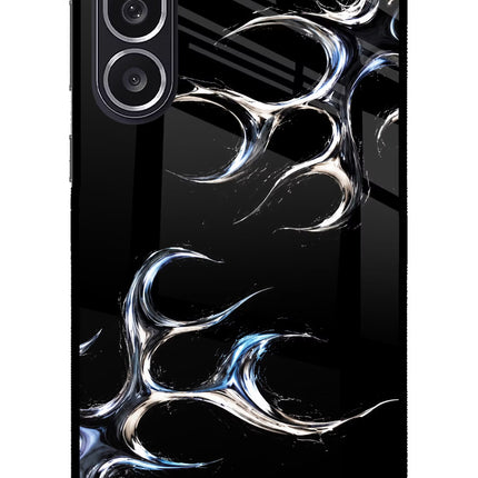 Chrome Tribal Samsung M36 5G Metal Case Back Cover by Casekaro