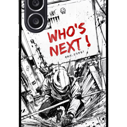Who's Next Samsung M36 5G Metal Case Back Cover by Casekaro