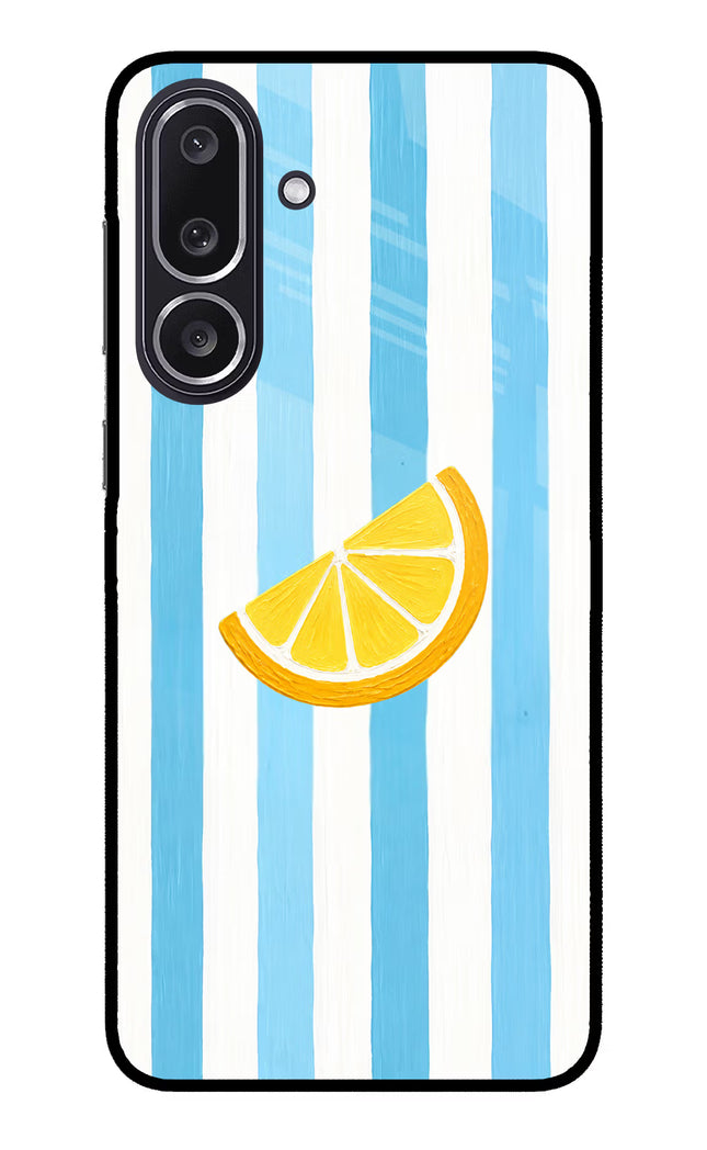 Summer Lemon Samsung M36 5G Metal Case Back Cover by Casekaro