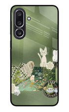 Aesthetic anime Samsung M36 5G Metal Case Back Cover by Casekaro