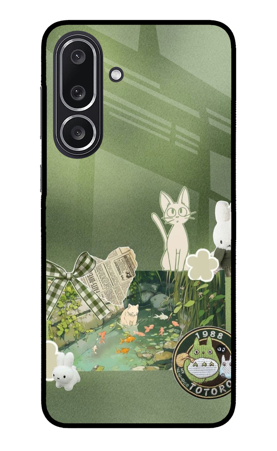 Aesthetic anime Samsung M36 5G Back Cover, Metal case