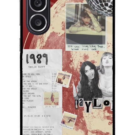 Taylor Swift Samsung M36 5G Metal Case Back Cover by Casekaro