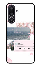 Wave to earth Samsung M36 5G Metal Case Back Cover by Casekaro