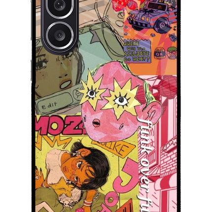 Funkover Samsung M36 5G Metal Case Back Cover by Casekaro