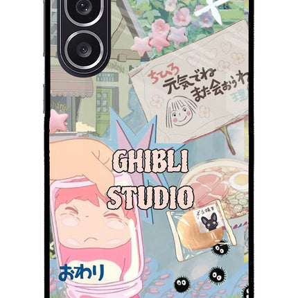 Studio Ghibli Samsung M36 5G Metal Case Back Cover by Casekaro