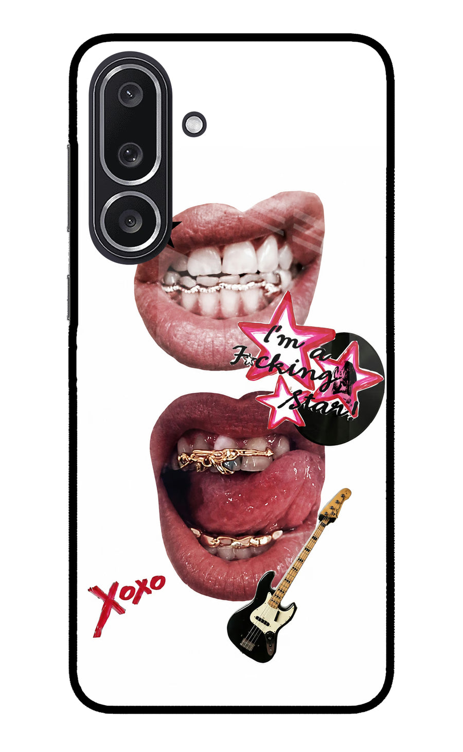 Rockstar Samsung M36 5G Back Cover, Metal case
